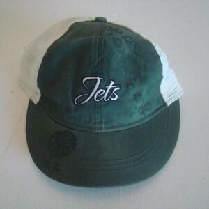 NEW‎ YORK JETS WOMENS REEBOK HAT CAP Y2K 00S VINTAGE H5